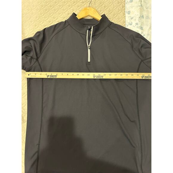 Deolax Performance Golf 1/4 Quarter Black Pullover - Picture 5 of 6